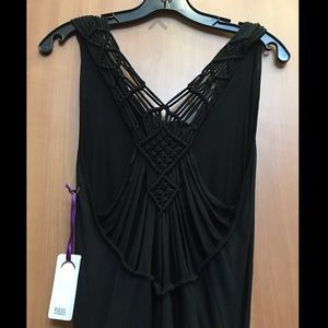 Vigoss Black Pant Romper