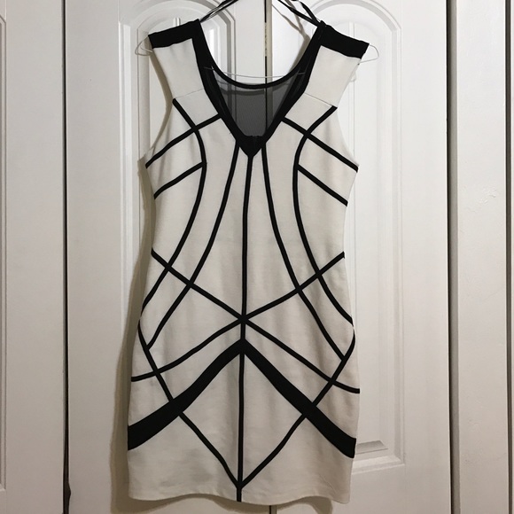 Bebe White Dress Size M