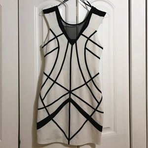 Bebe White Dress Size M