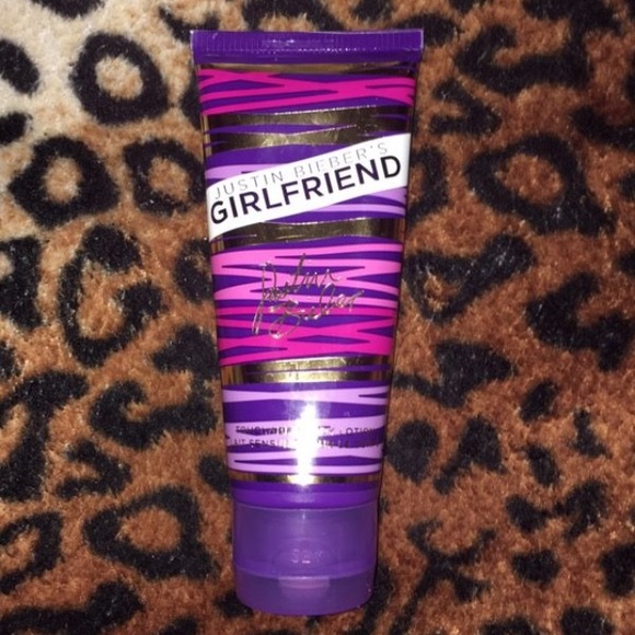 Girlfriend lotion by Justin bieber