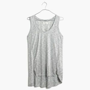 Madewell Striped Anthem Scoopneck Tank