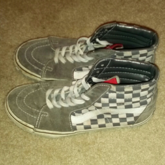 VANS Checkered SK8 HI- Tops