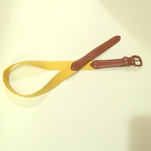 American Apparel Yellow Belt
