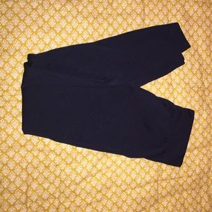 Black Fleece lined leggings. Plus size "free size"
