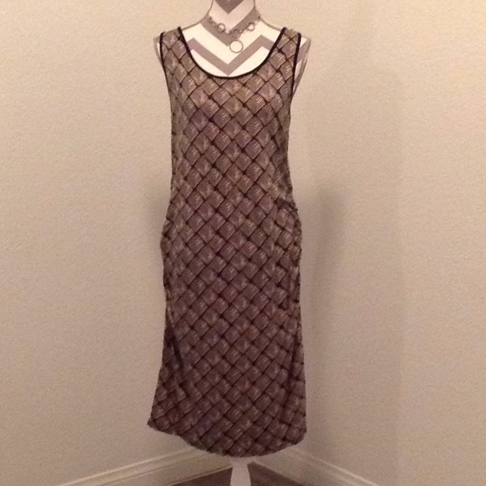 [VGUC] Two Geo Print Maternity Dresses