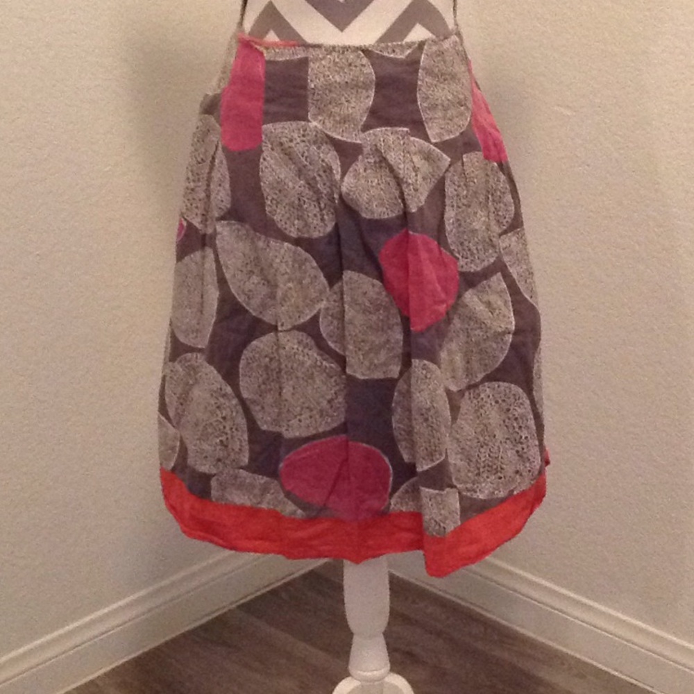 [VGUC] Multi Color A Line Midi Skirt