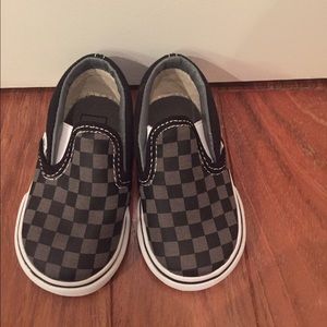 Vans baby shoes size 4