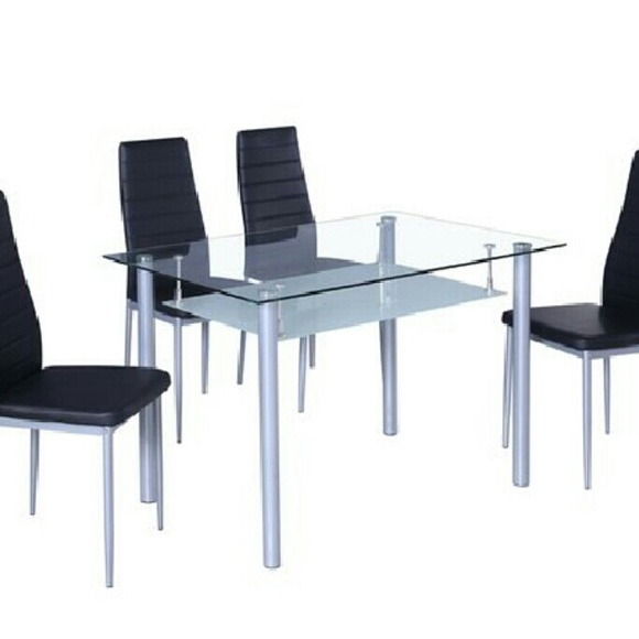 5pcs dinning tabel 4 chairs