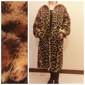 Suede&Fur double sided winter coat