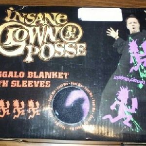 New Insane Clown Posse cozy sleeved blanket