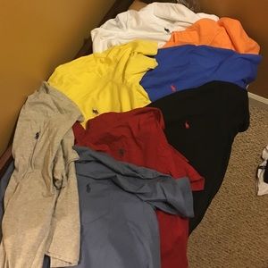 Polo Tee's XL (Tall) 8 shirts