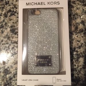 Michael Kors snap on crystal phone case