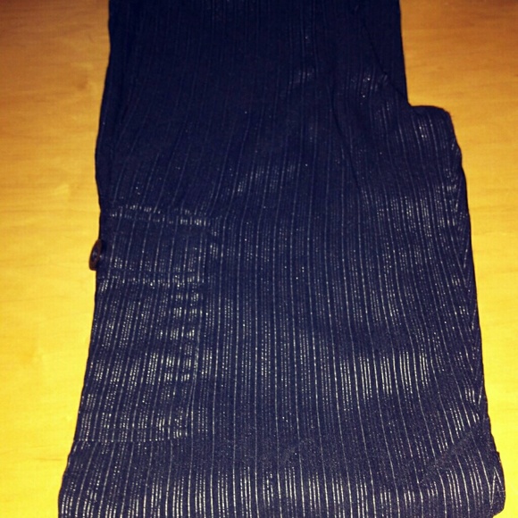 Black pinstriped dress pants - Picture 4 of 4