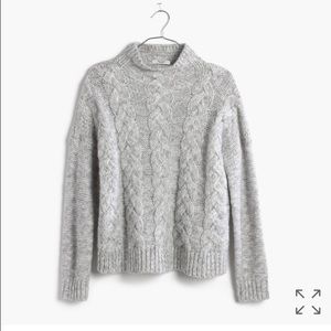 Madewell observatory funnelneck sweater