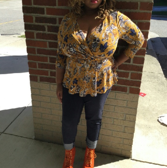 Plus size Vintage top