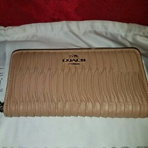 Authentic coach wallet