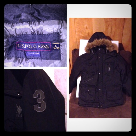 Boys U.S.Polo Assn.Winter Coat - Picture 1 of 6