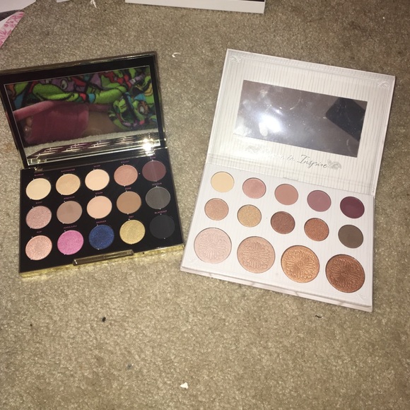 Urban decay and carli bybel palette bundle.