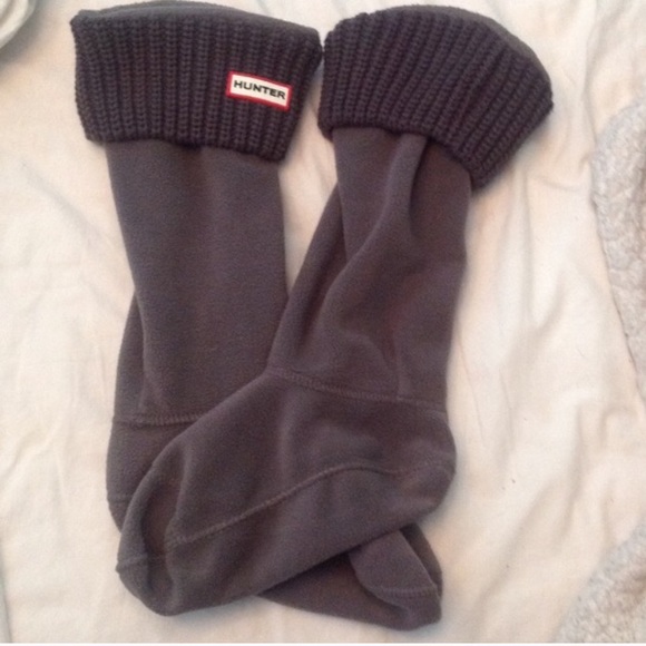 Hunter Welly Cable Knit Socks-for Tall Hunter
