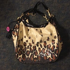 Betsey Johnson Leopard Sequin Purse