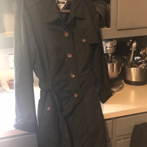 Womens XXL Tommy Hilfiger rain jacket black