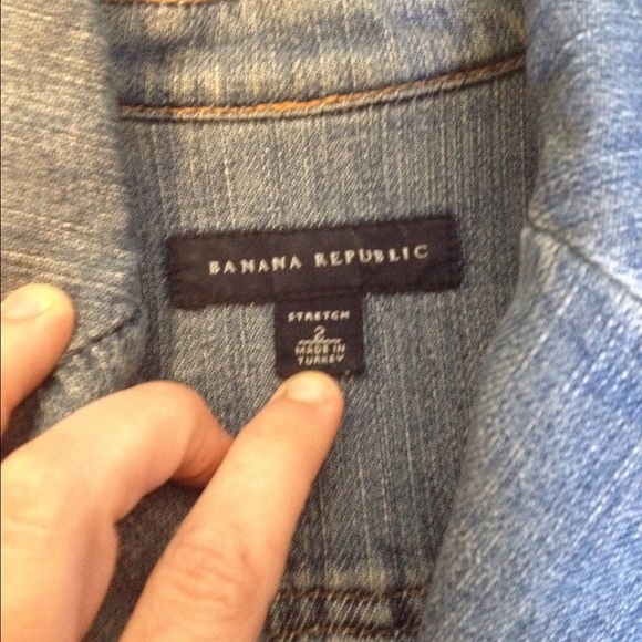 Banana Republic vintage denim blazer 🌻 - Picture 3 of 4