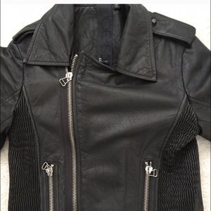 Joe's Jeans Leather Moto Jacket