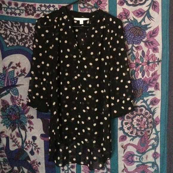LC Lauren Conrad Sheer Shirt
