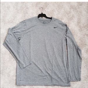NWT Nike Legend Dri-Fit Long Sleeve Training Shirt