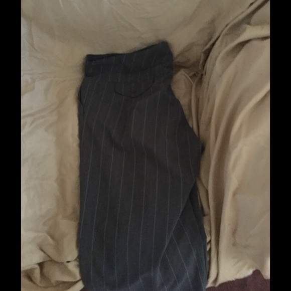 Pinstripe Dori capris