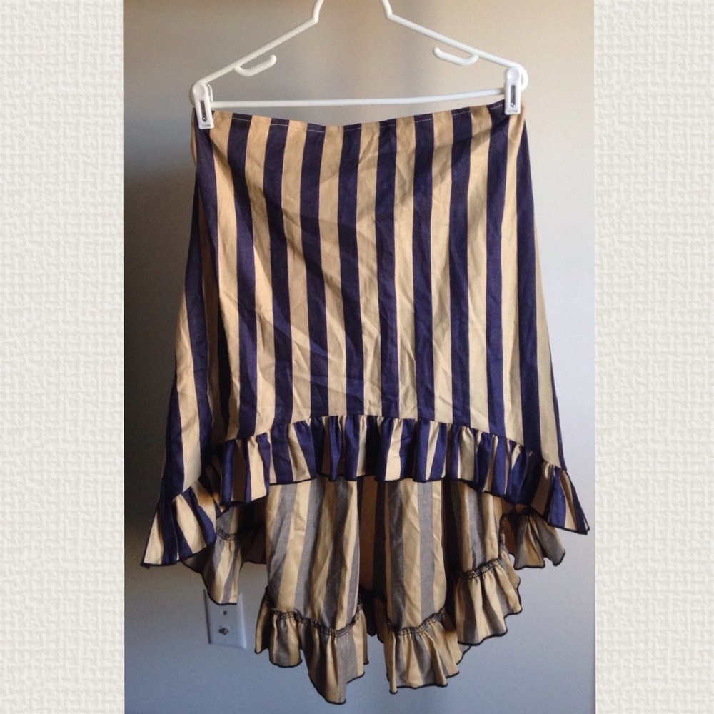 Damsel In This Dress Nautical Stagecoach Skirt