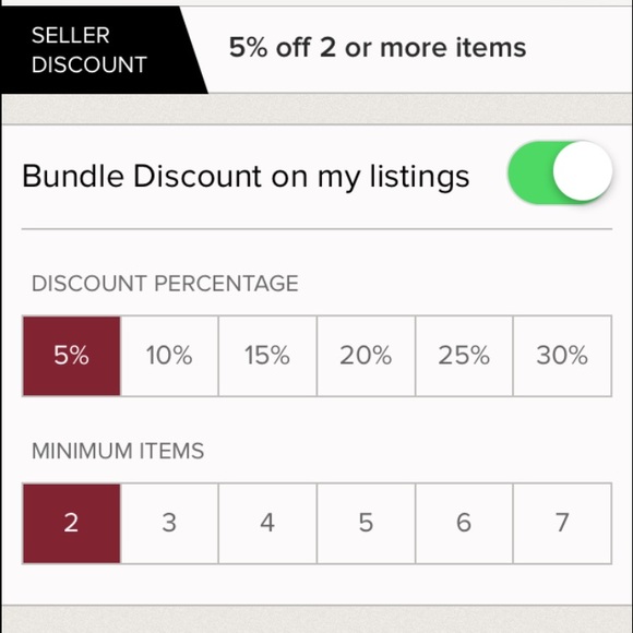 Bundle Discount - Picture 1 of 1