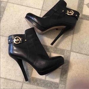 Michael kors high heel booties