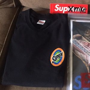 Supreme Spin Logo Tee