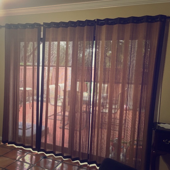 Bamboo curtains