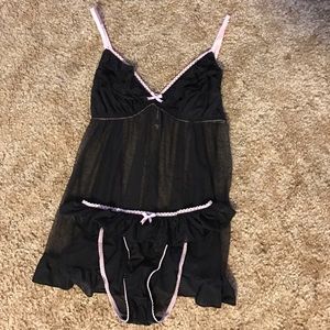 Victoria's Secret slip and panty set