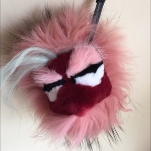 Sale Monster Fur Bag Charm