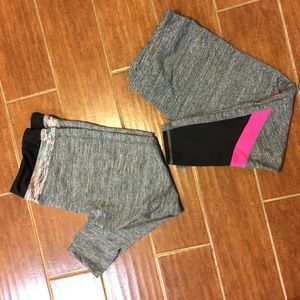 2 pair of leggings XL