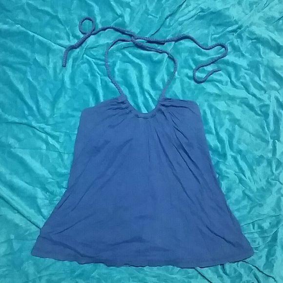 Flowy halter top american eagle