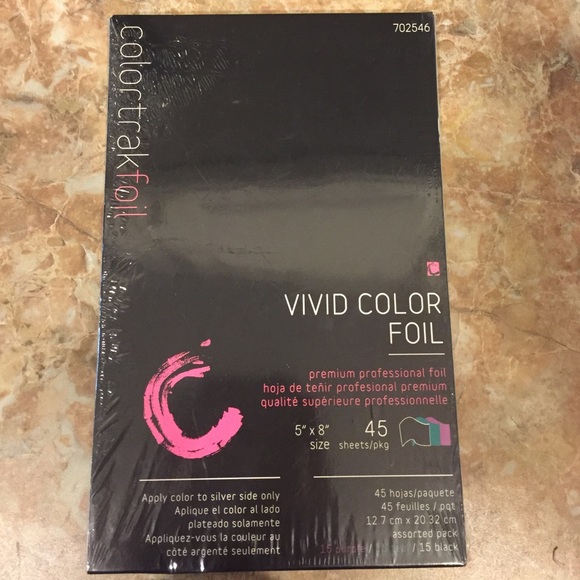 Hair coloring foil