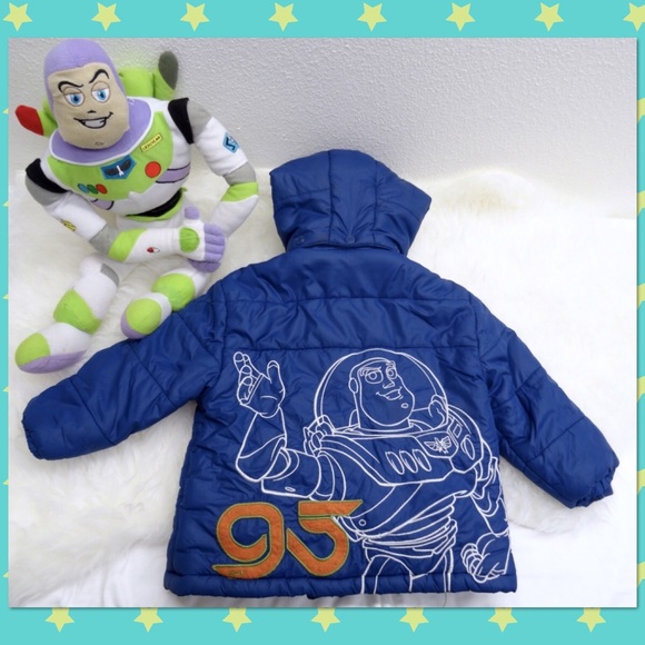Disney Buzz Light Puffer Winter Jacket. - Picture 1 of 4