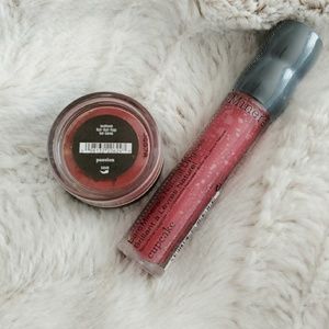 Bare Minerals Lip Gloss & Blush
