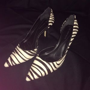 Anne Klein Pony Hair Pumps