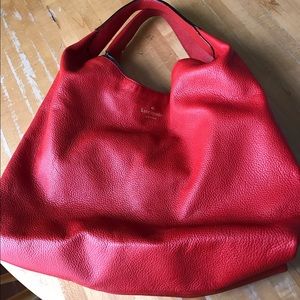 Kate Spade Mansfield Juniper Hobo Bag - Persimmon