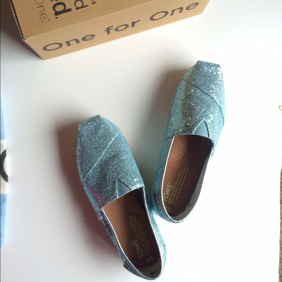 TOMS Blue Sparkle