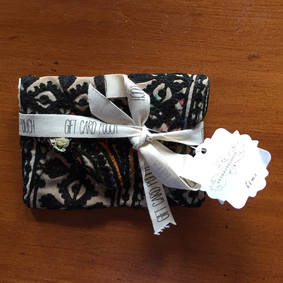 Anthropoligie gift card pouch - Picture 1 of 3