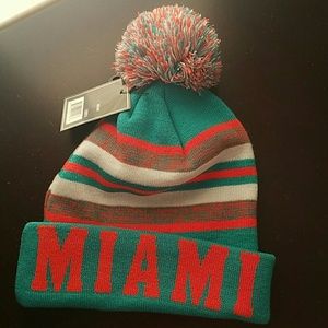 Brand new never worn Miami Dolphins beanie