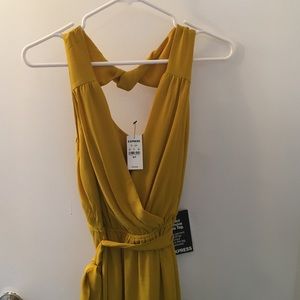 MUST GO: Express Yellow Dress