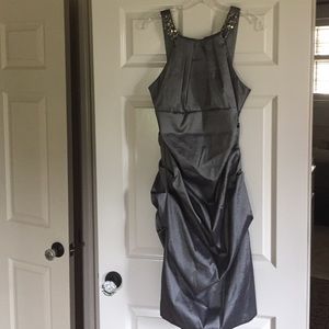 Rinestone Embellished cocktail dress.