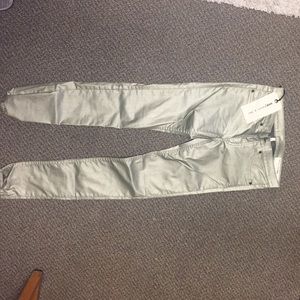 Rag and Bone/JEAN (legging) Metallic Champagne 2